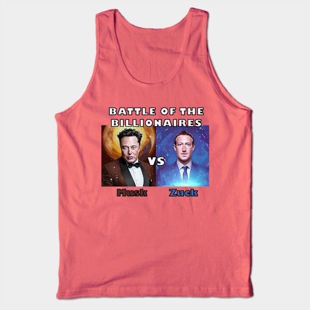 ZUCK VS. MUSK - OFFICIAL T-SHIRT Tank Top by Musk vs. Zuck